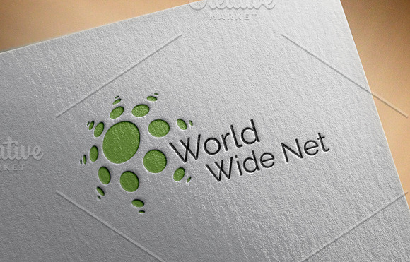 World Wide Net Logo Template in Logo Templates - product preview 2
