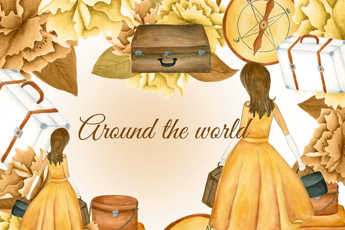 Travel the world in Illustrations - product preview 8