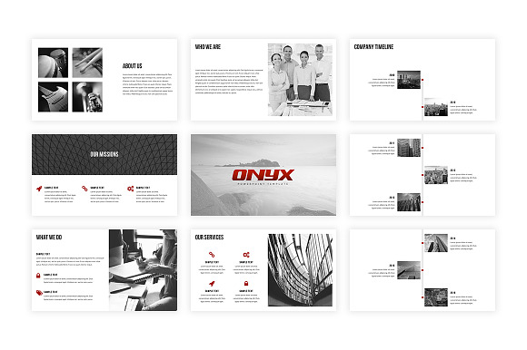 Onyx - PowerPoint Template in PowerPoint Templates - product preview 2