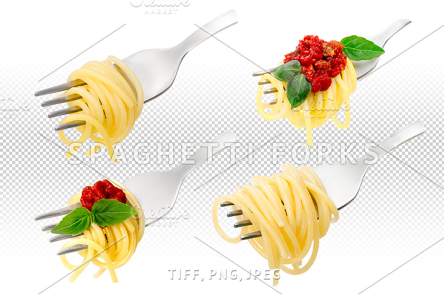 Spaghetti forks set in Objects - product preview 8
