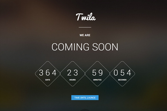 Twila - Coming Soon Template in Bootstrap Themes - product preview 3