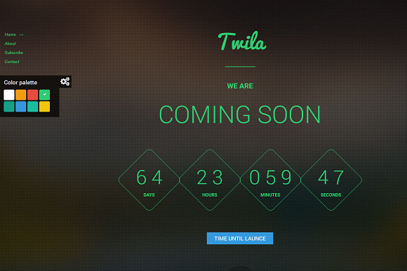 Twila - Coming Soon Template in Bootstrap Themes - product preview 4