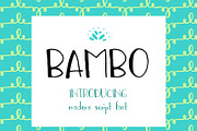 BAMBO font