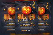 Halloween Party Flyer Template