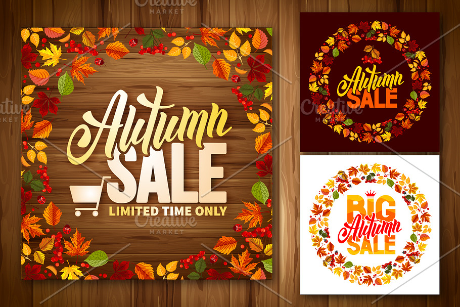 Autumn Sale in Illustrations - product preview 8