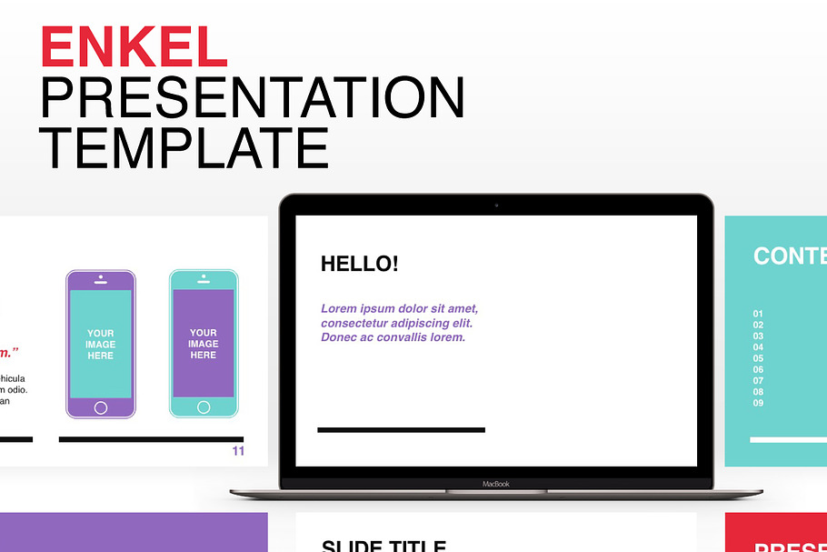 ENKEL Presentation Template in PowerPoint Templates - product preview 8