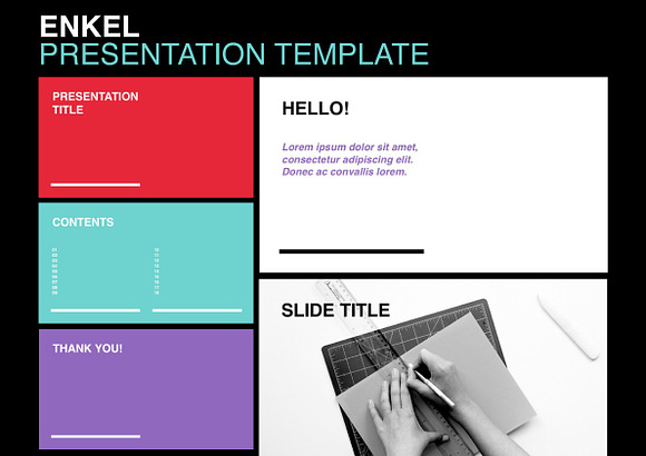ENKEL Presentation Template in PowerPoint Templates - product preview 2