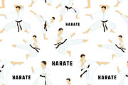 Karate set pattern