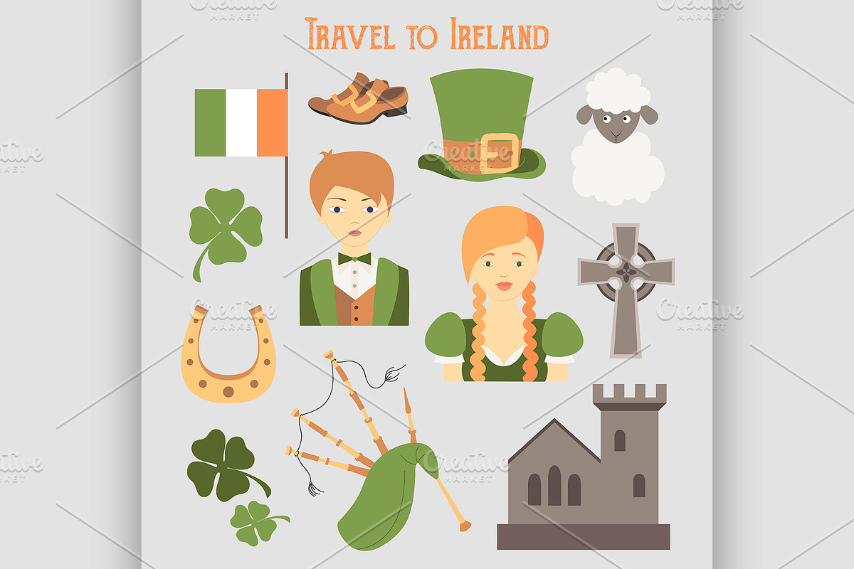 Travel to Ireland in Illustrations - product preview 8