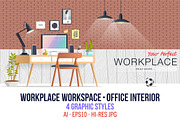 Office Workplace Interior