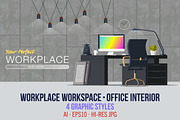 Office Workplace Interior