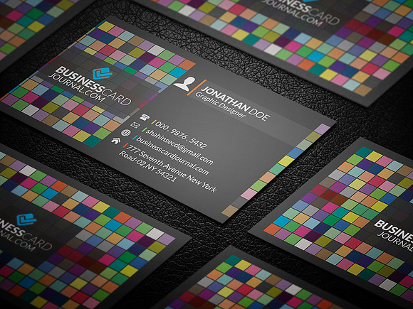 Box Business Card in Business Card Templates - product preview 2