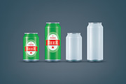 White Can / Beer can mock-up