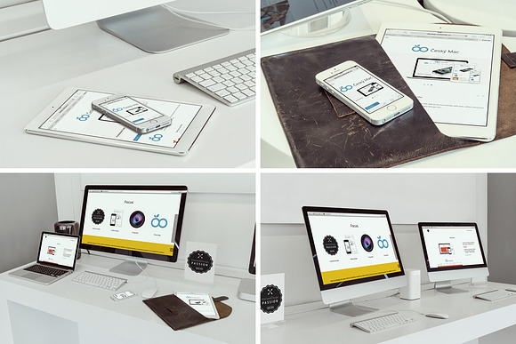 Store Mock-Up Set in Mobile & Web Mockups - product preview 2