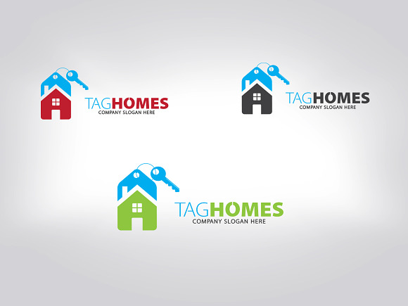 Tag Homes Logo in Logo Templates - product preview 1