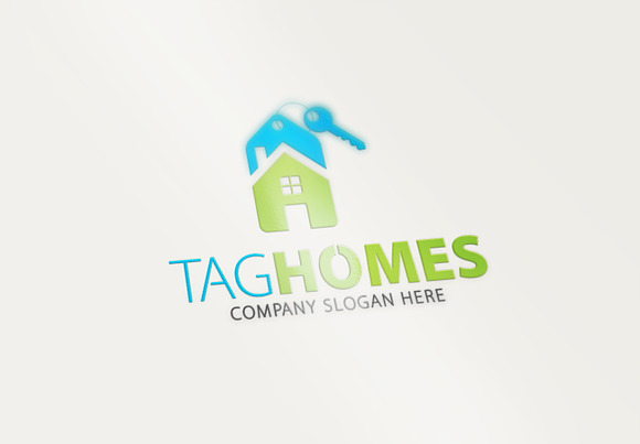 Tag Homes Logo in Logo Templates - product preview 3