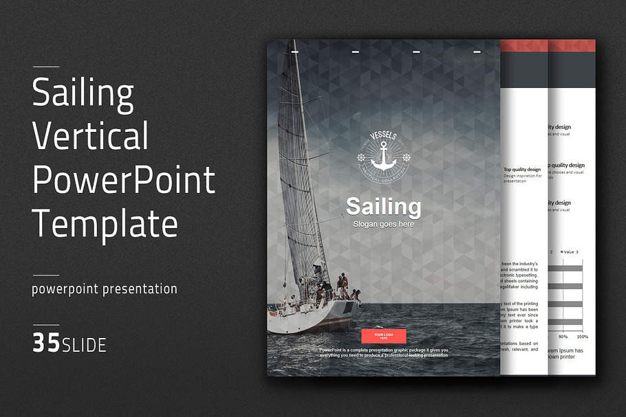 Sailing Vertical PowerPoint Template in PowerPoint Templates - product preview 8