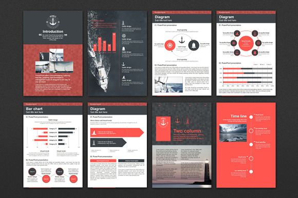 Sailing Vertical PowerPoint Template in PowerPoint Templates - product preview 1