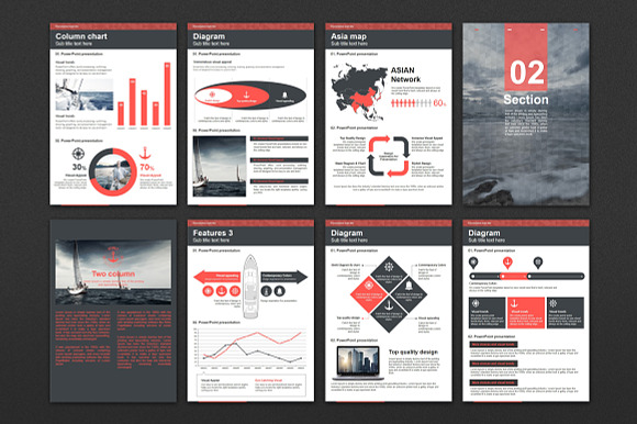 Sailing Vertical PowerPoint Template in PowerPoint Templates - product preview 3