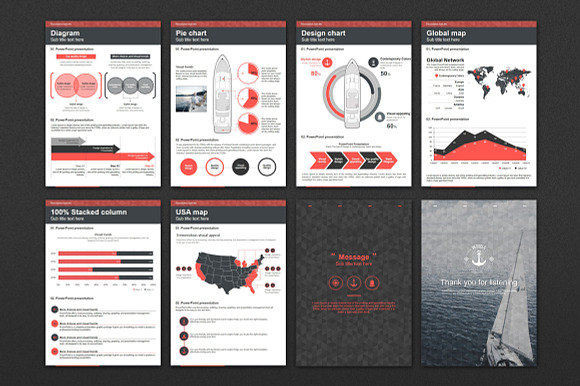 Sailing Vertical PowerPoint Template in PowerPoint Templates - product preview 4