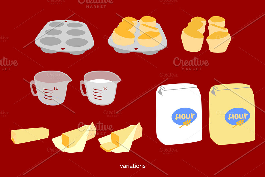 Baking Popovers in Illustrations - product preview 8