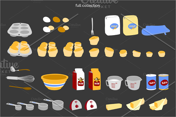 Baking Popovers in Illustrations - product preview 1