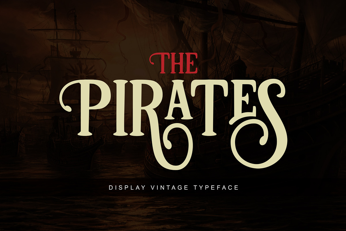 Pirates in Pirate Fonts - product preview 8