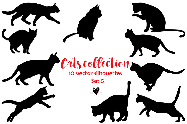 Cats collection, set 5