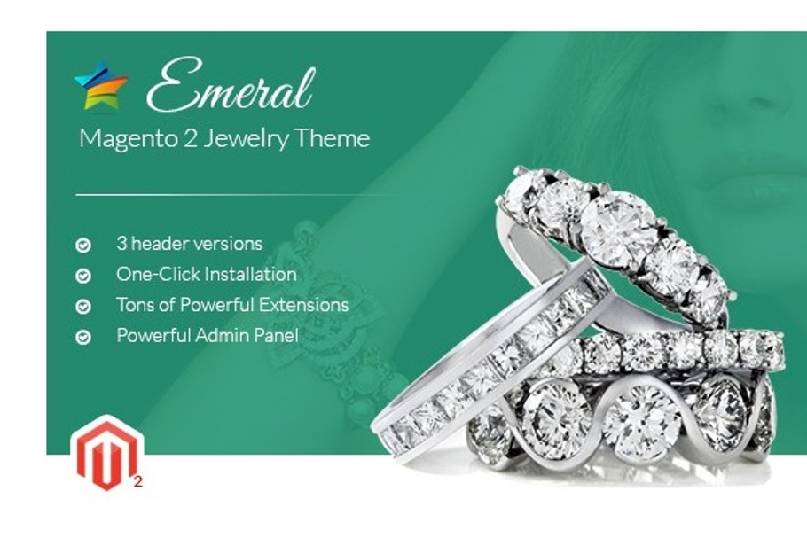 MGS Emeral - Magento 2 Jewelry theme
