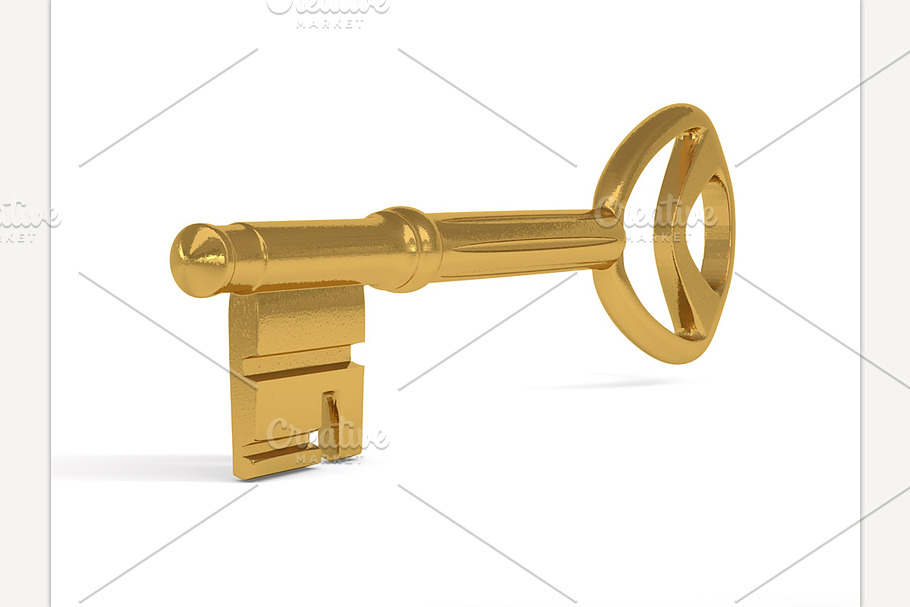 Golden Key in Objects - product preview 8