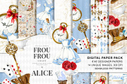Alice in Wonderland Paper Pack
