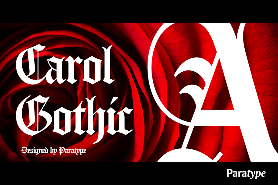 Carol Gothic in Gothic Fonts - product preview 8