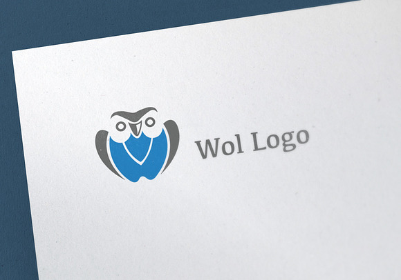 Wol Logo Template in Logo Templates - product preview 1