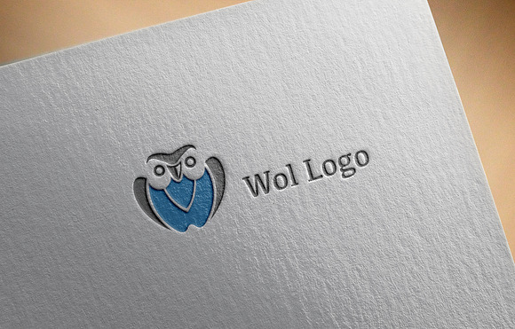 Wol Logo Template in Logo Templates - product preview 2