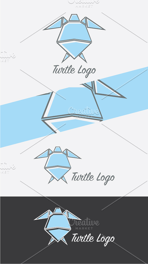 Turtle Logo Template in Logo Templates - product preview 3