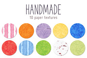 Handmade paper textures