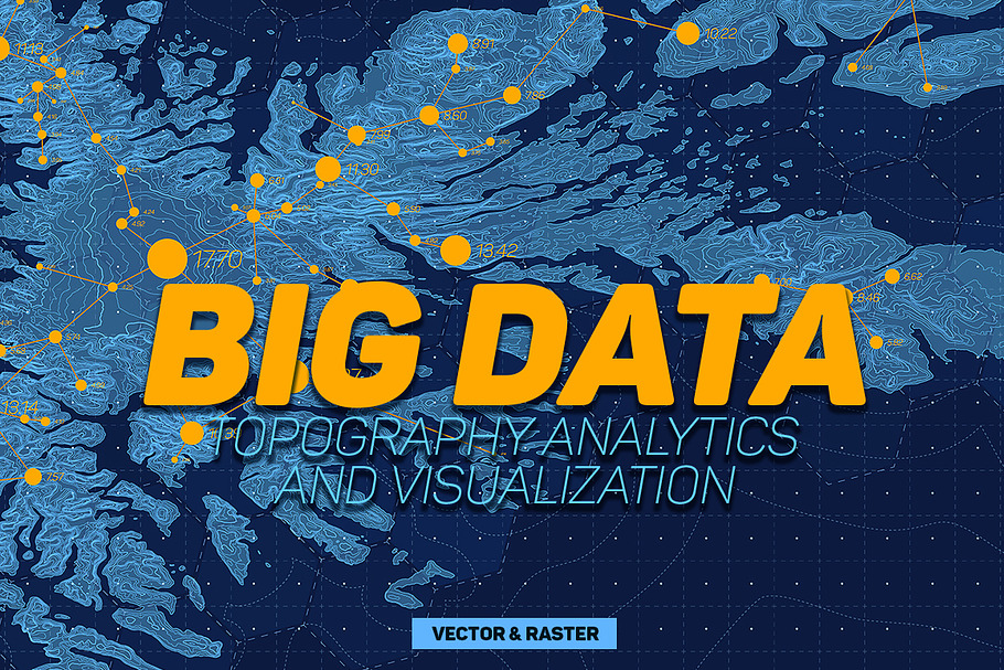 Big Data Maps Backgrounds