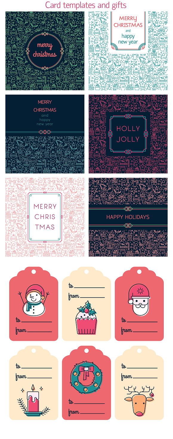 Christmas colored icon set in Graphics - product preview 9