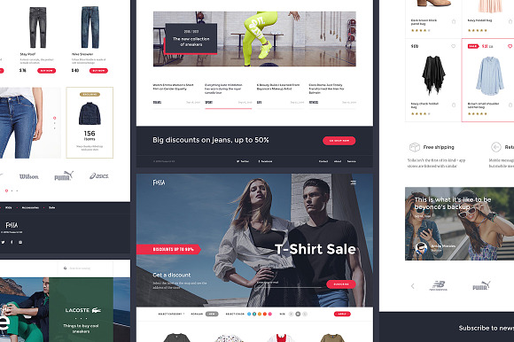 Fossa Ecommerce UI Kit in UI Kits and Libraries - product preview 10