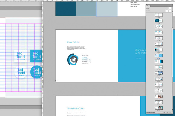 Printable Style Guide Template in Presentation Templates - product preview 7