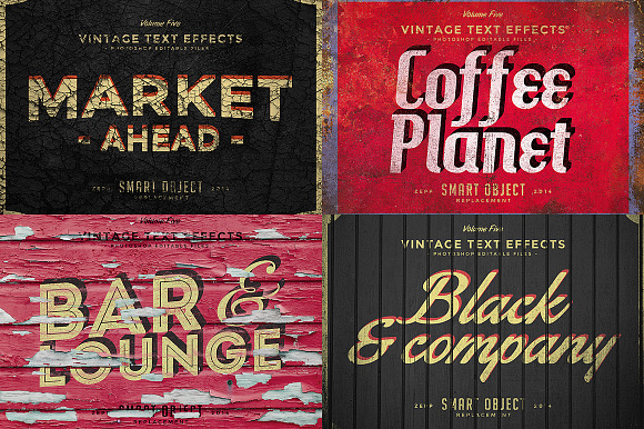 Vintage Text Effects Vol.5 in Add-Ons - product preview 2