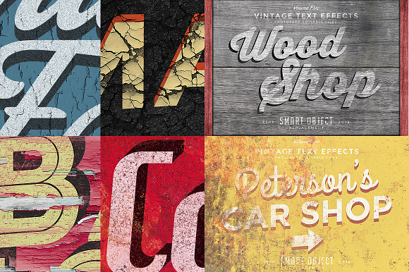 Vintage Text Effects Vol.5 in Add-Ons - product preview 3