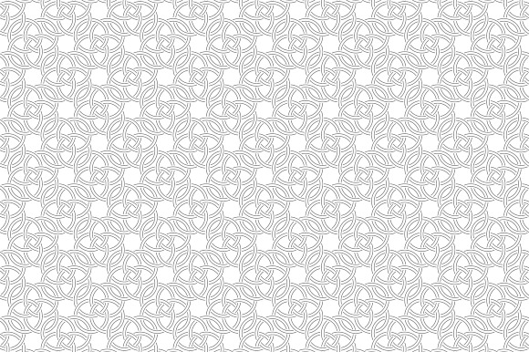 Stylish geometric seamless patterns in Patterns - product preview 4
