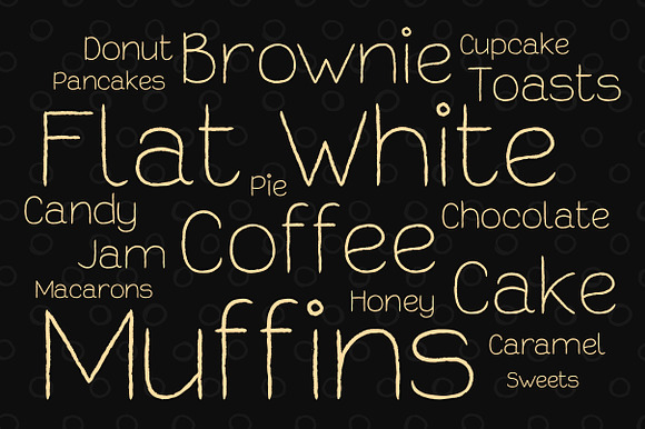 Cookie Font in Chalkboard Fonts - product preview 7