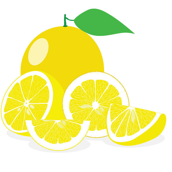 Set of compositions of lemon in Objects - product preview 5