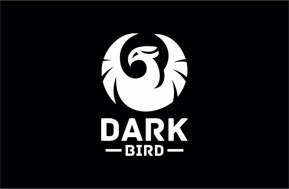 Dark Bird  in Logo Templates - product preview 1