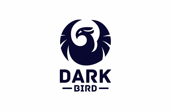 Dark Bird  in Logo Templates - product preview 2