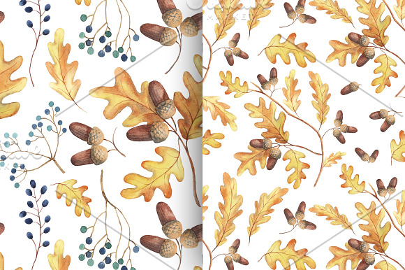 40 Autumn patterns in Patterns - product preview 4