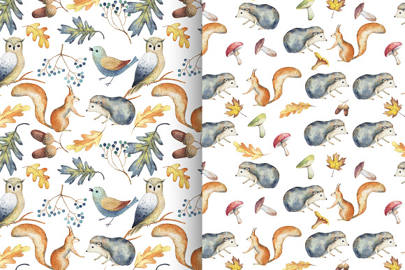 40 Autumn patterns in Patterns - product preview 7