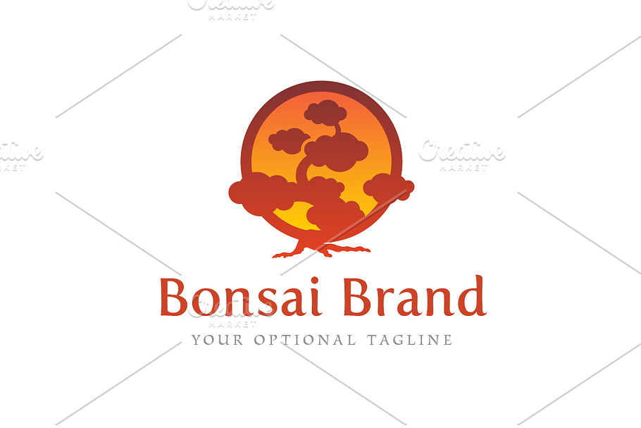 Bonsai Tree Logo in Logo Templates - product preview 8